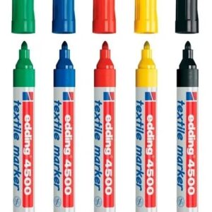 MARCADOR EDDING 4500 P/TELA X10U C/U