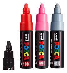 MARCADOR MITSUBISHI POSCA PC-7M V/COLORES