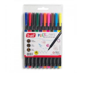 MICROFIBRA TRABI FREE LINERS V/COLORES X10U. (TR1030)