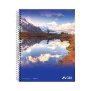 CUADERNO LEDESMA AVON 16X21 T/F 46H RAYADO (103121)
