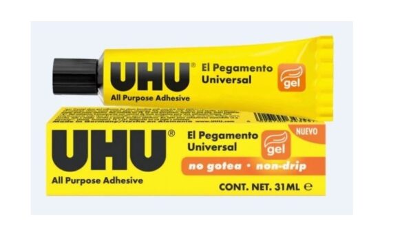 ADHESIVO UHU UNIVERSAL GEL X 31ML (U34355)