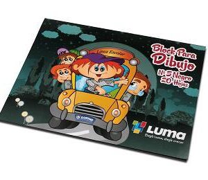 BLOCK DE DIBUJO LUMA N°5 NEGRO X 20H. (81-53)