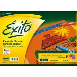 REPUESTO DE DIBUJO EXITO N°5 COLOR X 6H. (103214)