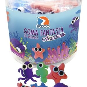 GOMA DE BORRAR EZCO ACUARIO TUBO X 36U.