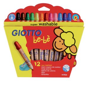 LAPIZ COLOR GIOTTO BEBE X12U. (466500ES)