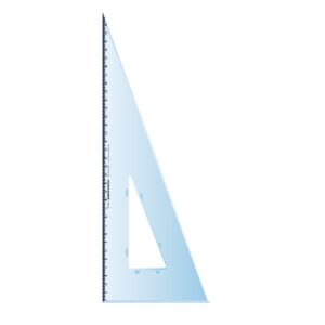 ESCUADRA PLANTEC PROFESIONAL 35 CM X 60 MILIM. BISELADA (13116)