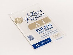 FOLIO LUMA A4 EXTRA PP PREMIUM X10U. 31-50