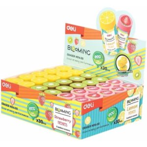 GOMA DE BORRA DELI BLOOMING FRUTAS X30U (H01400)
