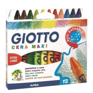 CRAYONES DE CERA GIOTTO MAXI X12 (202202ES)