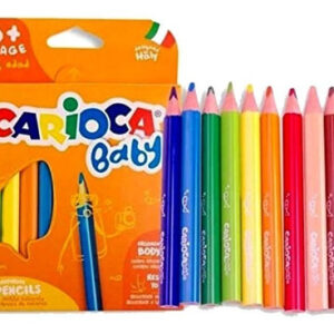 LAPIZ COLOR CARIOCA BABY X 10U. LARGOS (42819)