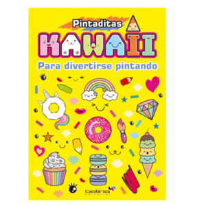 LIBRO PARA PINTAR PINTADITAS KAWAII EDITORIAL BETINA (2290)