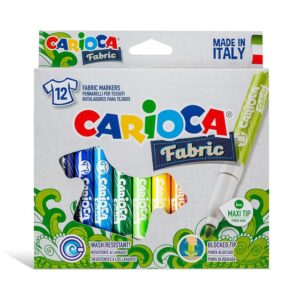 MARCADOR CARIOCA FABRIC P/TELA X 12U. (40957)
