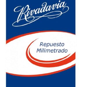 REPUESTO RIVADAVIA MILIMETRADO N° 5 X 8H. 531406/532507