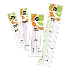 REGLA PIZZINI ESCOLAR X 20CM. X10U. TRANSPARENTE (171220X10)