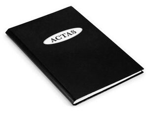 LIBRO DE ACTAS CLOCHETTE 2 MANOS X 100H.