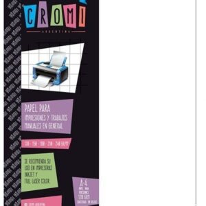 PAPEL CROMI PARA IMPRESIONES A4 150GR X10