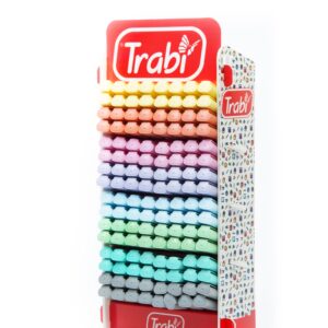 EXHIBIDOR TRABI RESALTADOR PASTEL X 128U.(TR5997)