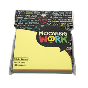 NOTAS ADHESIVAS MOOVING 76X76X100 NEON MULTICOLOR (2112100108)