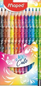LAPICES COLOR MAPED MINI CUTE X12U (862201)