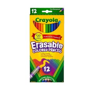 LAPIZ COLOR CRAYOLA ERASABLE X12U. (0000684412)