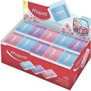 GOMA DE BORRAR MAPED SOFT PASTEL ESSENTIALS X40U. (112921)