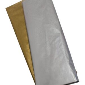 PAPEL SEDA IBICO ORO/PLATA 50X70CM X50U. (648250/52)