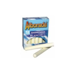 TIZA ALBORADA BLANCA X12 U.