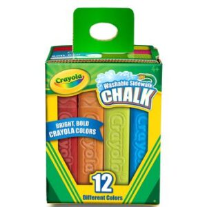 TIZA CRAYOLA CHALK LAVABLE X 12 (5120120202)