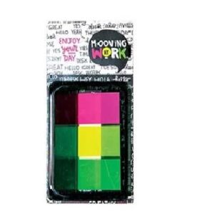 BANDERITAS SEÑALADORES MOOVING NEON X 60 (2100302)