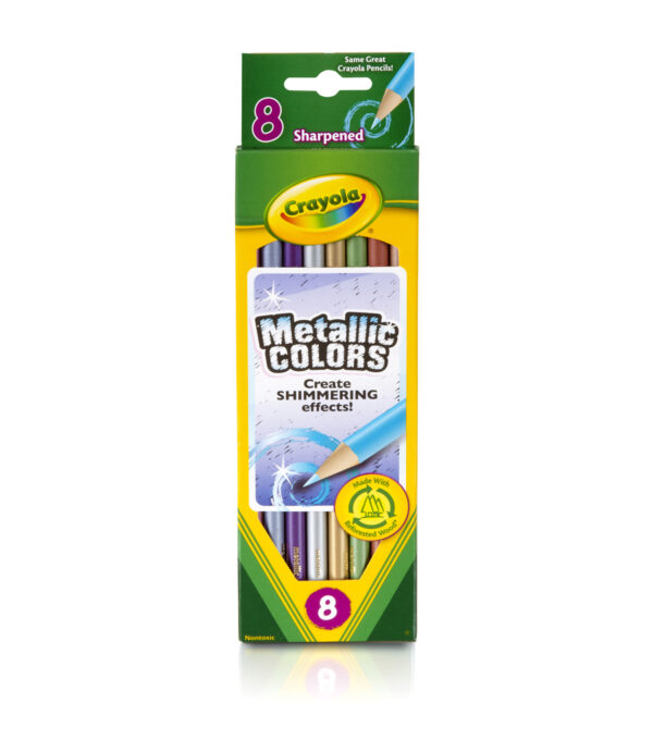 LAPIZ COLOR CRAYOLA METALIZADO X8U. (6837080206) (0000683708)