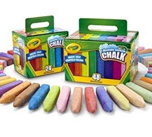TIZA CRAYOLA LAVABLE COLOR X24 (512024)