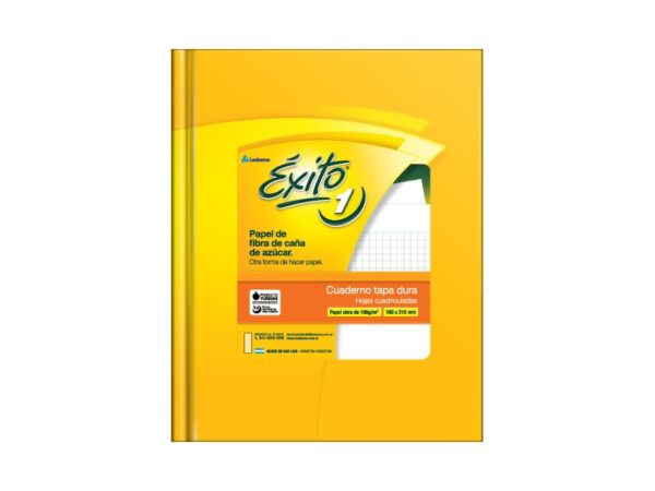 CUADERNO EXITO E1 ECOLOGICO X100H V/MODELOS T/C CUADRICULADO (100991)