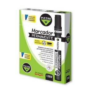 MARCADOR PERMANENTE PIZZINI AZ/NE/RO/VE (1260AZ/NG/RJ/VE)