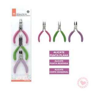 SET DE ALICATES PARA JOYERIA IBICRAFT X3U (126100)