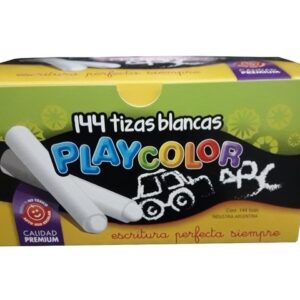 TIZA PLAYCOLOR BLANCA X144 U