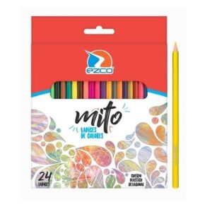 LAPIZ COLOR EZCO MITO X24U. LARGO HEXAGONAL (172202)
