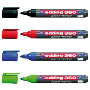 MARCADOR EDDING E 360  RECARGABLE X10U C/U