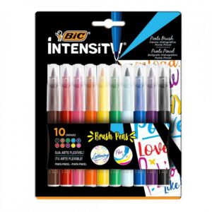 MARCADOR BIC INTENSITY HIDRO BRUSH X10U. (970926)