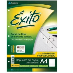 REPUESTO EXITO TRADICIONAL A4 X 192H RAYADO (106840)