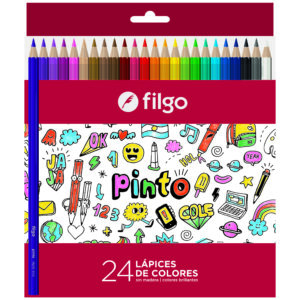 LAPIZ DE COLOR FILGO X24 LARGOS (PN201-E24-SUR)