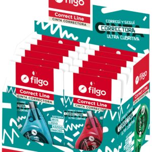 CINTA CORRECTORA LINE FILGO 5MM X 6MT (CL506-D12-SUR) C/U