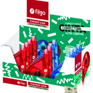 CINTA CORRECTORA LINE FILGO 5MM X 12MT (CL512-D12-SUR)