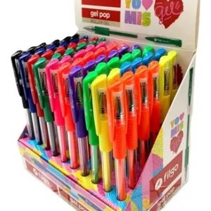 BOLIGRAFO FILGO ROLLER GEL POP DISPLAY X60U. (GP7-D60-SUR)