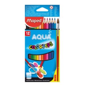 LAPIZ COLOR MAPED ACUARELABLES X12U. LARGOS (836011)