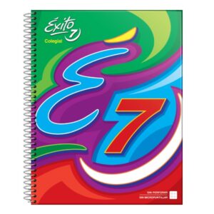 CUADERNO EXITO E7 21X27 COLEGIAL ECOLOGICO X100H CUADRICULADO (100793)