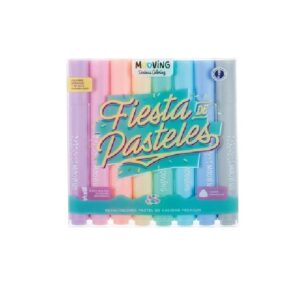 RESALTADOR MOOVING PASTEL X 8U. (3051108)