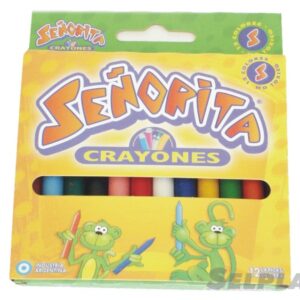 CRAYONES SEÑORITA X 12 CORTOS
