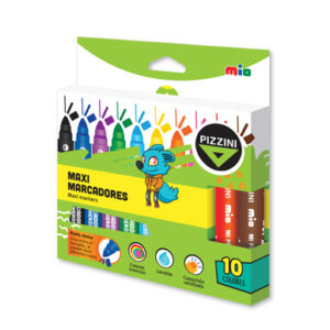 MARCADOR ESCOLAR PIZZINI MAXI X10U. (8110)