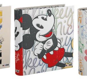 CARPETA MOOVING ESCOLAR 3X40 MICKEY MOUSE (1001121)
