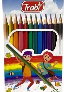 LAPIZ COLOR TRABI X12U. LARGOS (TR7831)